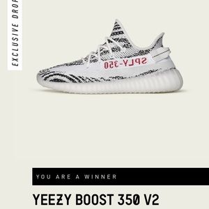 Adidas Yeezy Boost 350 v2 Zebra Men’s 8 Women’s 9